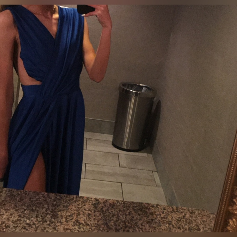 Long Prom Dress (blue)